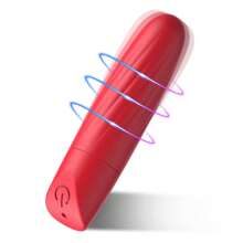 Vibrador en forma de bala recargable por USB, estimulador clitorial, masturbador vibrador para estimular la vagina, juguete sexual para mujeres