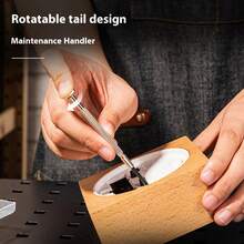 6pcs Mini Screwdriver Set, Small Professional Repair Tool Kit With 6 Different Sizes Of Flat Head And Screwdrivers, Precision Screwdriver Set For Jewelry, Watches, Phones, Glasses Repair - Silver - View 8