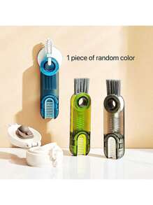 Ultimate 3-In-1 Multifunctional Bottle & Cup Cleaning Brush: Integrated Mini Lid & Gap Scrubber – Elevate Your Cleaning Routine In Both Kitchen And Bathroom With This Indispensable Tool. Designed To Deep Clean Bottle And Cup Interiors, Precise Grooves, And Tricky Lid Gaps, It Ensures Every Corner Is Spotless, Promoting Optimal Hygiene For All Your Drinkware And Small Kitchen Items, Effortlessly.