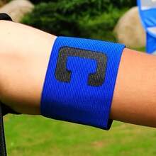 1pc Reusable Captain Armband Hook And Loop Elastic C-Shape Sports Arm Band Badge For Football Match - Multicolor - View 6