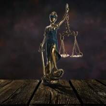 1 Stück kreative Lady Justice Resin Kunstfigur, moderne Heim-Dekoration Skulptur für Wohnzimmer, Schlafzimmer, Arbeitszimmer, Eingang, Tisch