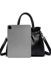 Bolso de hombro cruzado suave de lujo para mujeres y madres, bolsos y carteras de diseñador 2025, pequeño bolso de tela casual femenino