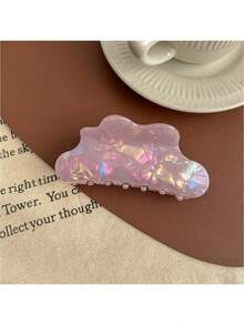 大型炫彩美人鱼爪发夹，醋酸纤维云朵发爪，女士 - 彩色 - 查看 8