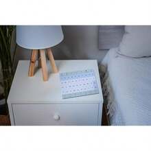 Tablero de comunicación para adultos - Antideslizante, portátil, tabla de letras para pacientes no verbales, recuperación de accidente cerebrovascular, ayudas visuales efectivas para pacientes no verbales, escala de dolor, QWERTY o ABC (ABC) - Multicolor - Ver 9