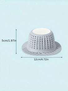 Universal Silicone Drain Hair Catcher - Flexible Bathroom Sink Cover For Pop-Up & Standard Drains, Leak-Proof Design Back To School