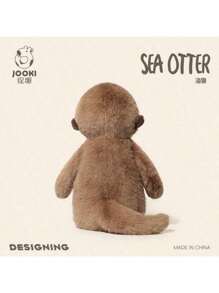 Lindo peluche de nutria de mar, muñeco adorable super suave, nutria muñeca cómoda, perfecta decoración de interiores, decoración de sofá, regalos de cumpleaños, regalos del Día de la Madre, regalos del Día del Padre, regalos para todo tipo de festividades, adecuado para niños y niñas.