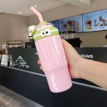 1 buc/3 buc sticle de apă multi-piesă color dopamină 1250 ml + 700 ml + 300 ml cu mâner, sticlă de apă cu paie de mare capacitate, atractivă și practică, potrivită pentru călătorii, sport, uz la birou, diverse cadouri de sărbători și ziua de naștere