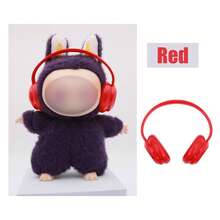 Neue Kopfhörer, mehrfarbige Optionen geeignet für 17 cm Bubu, Zubehör & Peripherie (ohne Plüschpuppe)