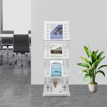 eusmeyusnt Magazine Rack - White - View 6