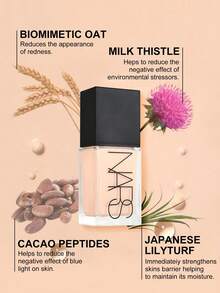 NARS 焕采持久粉底液 L2.5 Yukon 30ml/1oz | 中等遮瑕度，可叠加配方 | 抚平细纹，淡化瑕疵 | 遮盖痘印、斑点和泛红 | 焕采复合物提升自然光泽 | 透气持久，打造清新自然妆容 | 均匀肤色，打造无瑕美肌 | 适合所有肤质 | 赋予肌肤柔和透亮光泽 - Yukon L2.5 - 查看 4