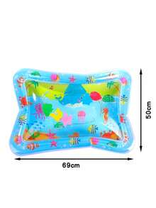 1 件优质充气水垫，适合婴幼儿 - 趣味活动中心，适合趴着玩耍和刺激成长