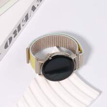 20mm 22mm Nylon Band For Galaxy Watch 7 6 5 4 FE 40mm 44mm/Galaxy 6/4 Classic 47mm 43mm/46mm 42mm/Watch 5 Pro 45mm/3 41mm/Active 2 Men/Women, Sport Loop Strap For Garmin Vivoactive 3/Forerunner 645 - 20, 22 Loops - View 4