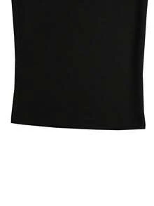 Quần short nam dài vừa phải, phong cách đường phố cho mùa hè - màu đen - Xem 6