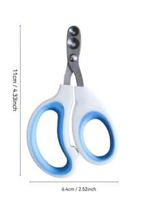 Coupe-ongles pour chat professionnel avec garde et trou rond anti-saignement - parfait pour les chats de toutes tailles et races