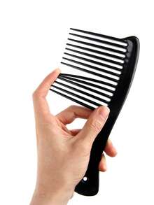 1支/3支装宽齿梳，防静电树脂发梳，适用于沙龙专业染发和造型，适合所有发质，尤其适合浓密、直发和卷发，返校季、旅行度假必备，女士美发配件，梳子，发梳，顺发梳，球形梳，迷你发梳套装，木梳，发梳，迷你发梳，顺发梳，美发产品，美发工具，美发用品，护发，卷发梳，美发设备，旅行必备，发型，美发，发梳，背梳，造型梳，卷发梳，边缘梳，发梳，梳发，发梳套装，梳发，卷发梳，顺发梳，女士发梳，头发，旅行，美发产品，美发工具，美发用品，理发师，理发师配件，理发店，美发设备 - 彩色 - 查看 5