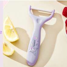Sanrio Sanrio Kuromi, My Melody, Pompompurin Ceramic Peeler, Home Kitchen Paring Knife Cartoon Vegetable Peeler