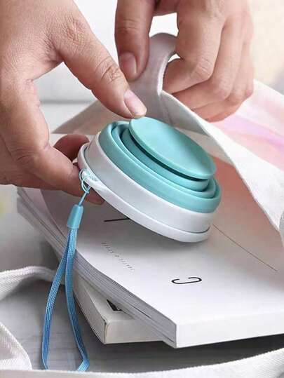 1pc 350ml Foldable Silicone Water Cup, Portable Collapsible Travel Mug, Heat Resistant, Suitable For Outdoor, Camping, Travel - Pastel Colors (Orange, Pink, Green) | Lightweight Design For Camping, Office, Gym, Hiking | Durable And Portable Reusable Cup