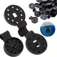 10 pezzi/30 pezzi/50 pezzi Clip di fissaggio in plastica spessa per serre da giardino, rete parasole staccabile, durevole per serre e fissaggio di reti antinsetti, adatto per giardinaggio, agricoltura e tende da campeggio
