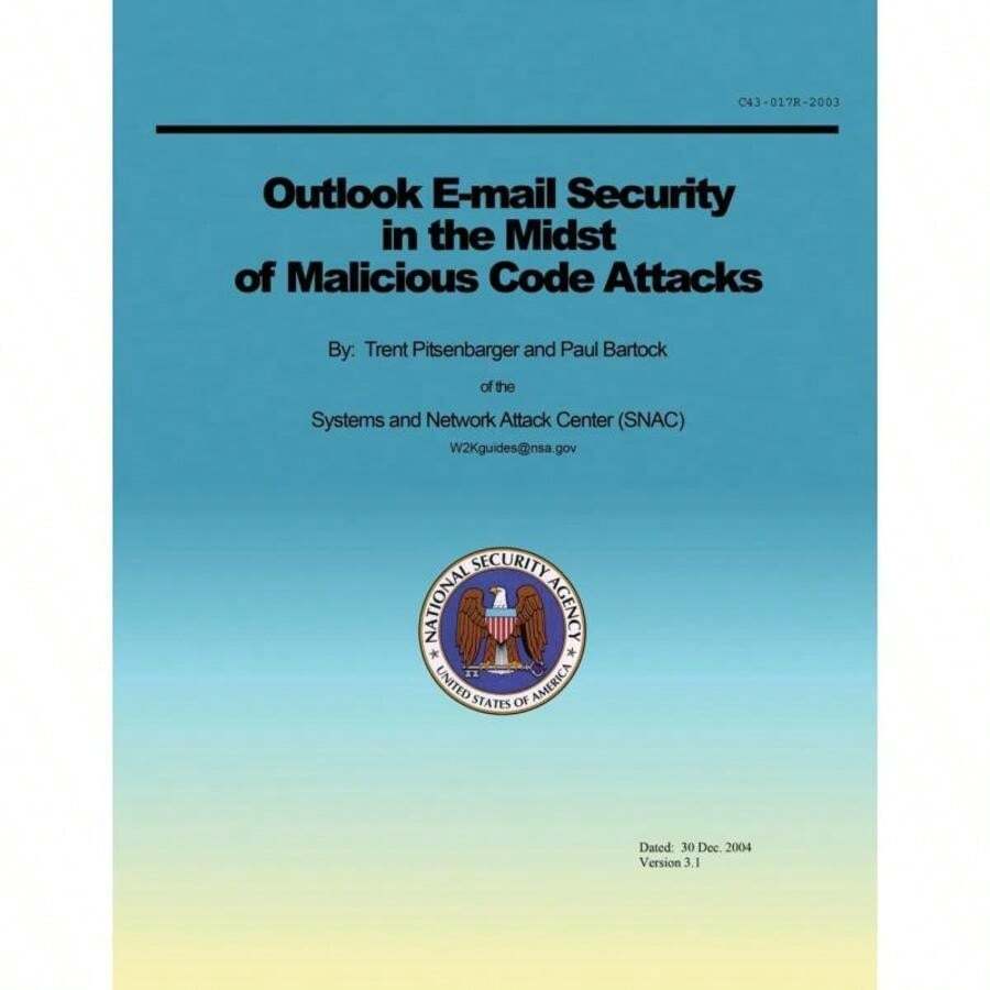 Outlook E-Mail Security In The Midst Of Malicious Code Attacks-2967 ...
