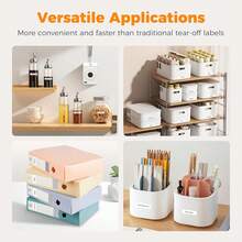 Joysea - Máquina de etiquetas Bluetooth con múltiples plantillas para el hogar, organización de oficina, color gris - 1 - Ver 3