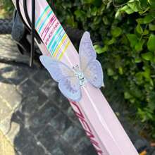 Pegatinas decorativas con mariposa voladora para accesorios de bicicleta de carretera, bicicleta de montaña, paredes del hogar, jardín y dormitorio - Incluye adhesivo