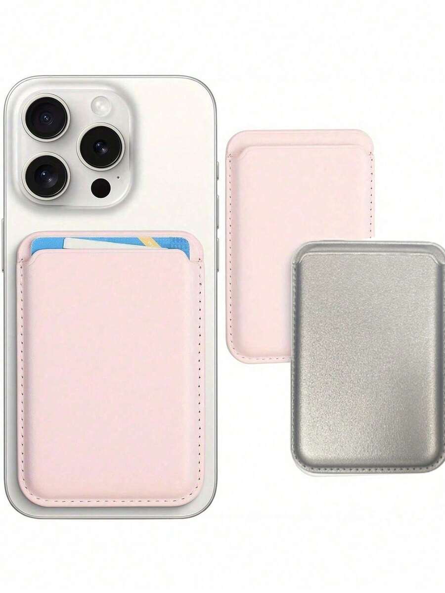 磁吸式手机卡包，搭配 MagMag 磁吸式钱包配件，兼容 16/15/14/13/12 Pro/Pro Max/Plus/Mini 系列手机壳，女士钱包，迷你钱包，手提包，MagWallet 卡包，Magsafe 磁吸式钱包