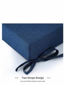 Outdoor Chair Cushions For Patio Furniture - Square Corner Patio Cushions For Outdoor Furniture 4 Packs - Waterproof Indoor Chair Cushions For Dinning Chairs, 18.5" X 16" X 3" Office Chair Seat Cushion