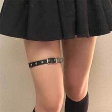 Punk Ear Cuffs For Women - Gothic Spiked Ear Clip, Adjustable Fake Earrings, Edgy Boho Fashion Jewelry, Non-Piercing Ear Accessories - Black - View 1