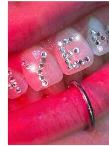 150pcs DIY Tooth Gem Kit With Tools, Super Shiny Self-Adhesive White ...