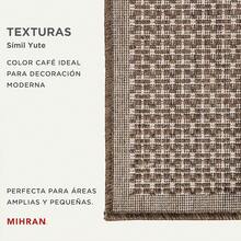 Alfombra beige para dormitorio con cubierta protectora|La alfombra perfecta para una decoración moderna y elegante del hogar.|Alfombra de Alta Calidad para Sala de Estar - Adecuada para Exteriores|Fácil de Limpiar - Aspiradora - Togo Yute - Ver 8