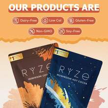 DAY & NIGHT COMBo!Mushroom Coffee + Hot Cocoa 86 AdaptogenicMushrooms For Energy, Focus & Sleep|30+20 Servings#MushroomMagic - 1 - 查看 1