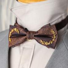 Gentleman's Bow Tie Wheat-Ear Perfect For Formal Occasions And Business Wear For Men Costume Accessories For Weddings