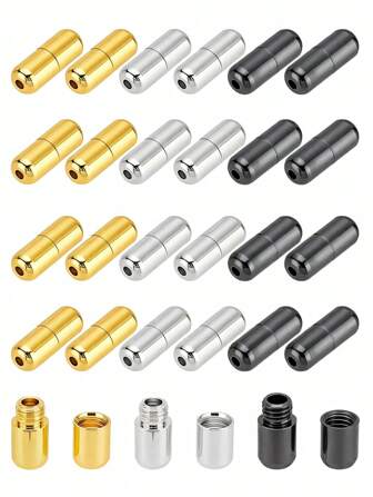5/10 Stücke Metallschnürsenkelverschlüsse, wiederverwendbare Schnürsenkelverschlüsse aus Legierung, die ohne Binden auskommen, nicht bindende dauerhafte Schnürsenkelverschlüsse, knotenlose Schnürsenkelbefestigungszubehör, Schnürsenkeldekoration, geeignet für Sportschuhe und Freizeitschuhe
