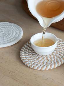 Absorberende onderzetters, minimalistische onderzetters, gevoerd met non-woven stof, geschikt voor salontafels, woonaccessoires, bars, cadeaus