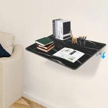 YUNRUX Folding Tables - Black - View 1