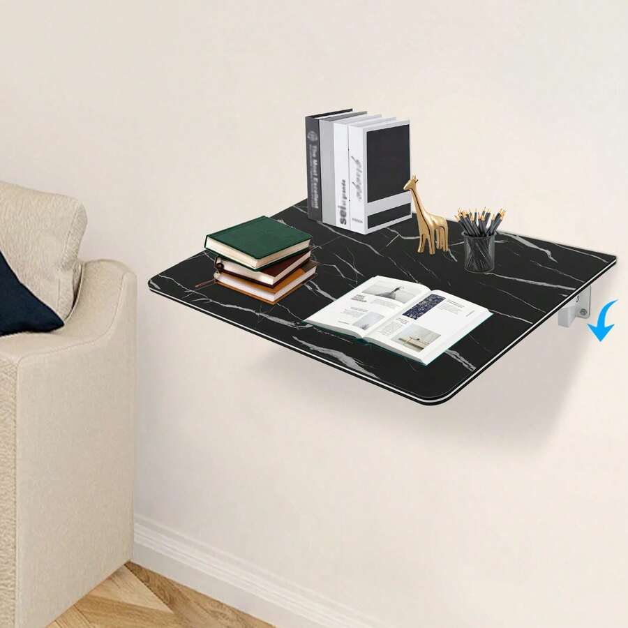 YUNRUX Folding Tables - Black - View 1