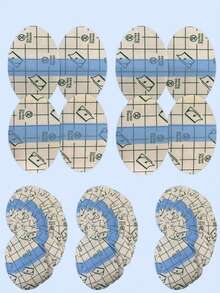 20/50/100pcs Plastic Waterproof Ear Plugs, Swimming Waterproof Ear Plugs, Disposable Waterproof Swimming Shower Ear Covers, Ear Covers, Adult Ear Covers, Waterproof Ear Covers, Swimming Ear Covers, Shower Caps, Hair Dye Caps, Protective Shower Caps - Multicolor - View 9