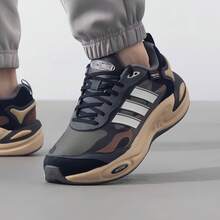 Adidas 男士CLIMAWARM運動休閒訓練跑步鞋 - 黑色 - 查看 2
