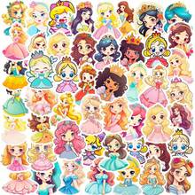 50/100Pcs Princess Stickers, Vinyl Waterproof Stickers For Laptop, Skateboard, Water Bottles, Computer, Phone,Cartoon Stickers For Teens Adults,School Supplies,Back To School - Multicolor - View 10