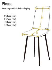 1 pièce Housse de dossier de chaise court et épais en velours doré, housses de siège élastiques pour salle à manger, bar, bureau, fête/banquet