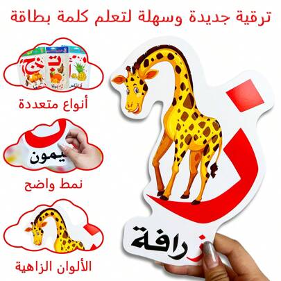 New Hot Arabic Word Cognition Cards... Interact