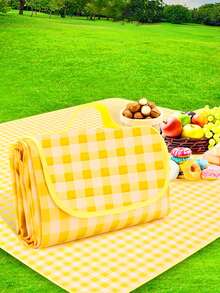 1pc Foldable Waterproof Portable Picnic Blanket, Multiple Colors&Sizes Available, Suitable For Picnic & Camping - Picnic Mat - View 8