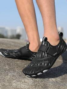 Leisfit Women's Summer Outdoor Water Shoes, Women's And Men's Fitness Running Shoes, Shock-Absorbing And Anti Slip Skipping Rope Sports Shoes, Breathable And Lightweight Yoga Shoes, Multifunctional Sports Training Shoes For Couples Who Squat And Pull Hard - Black - View 3