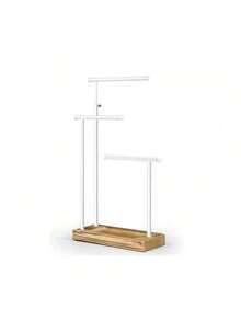 1 件珠宝收纳架，项链架，高度可调设计，可旋转珠宝架，适用于长项链、耳环、珠宝展示和收纳，适用于女性收纳整理器旅行必需品返校宿舍收纳 - 彩色 - 查看 10