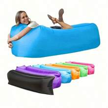 Aufblasbares Liegesofa Luftsofaset - tragbar, wasserdicht und lecksicher - geeignet für Outdoor-Aktivitäten, Strände, Wandern und Musikfestivals, dickeres und stärkeres Design für Garten, Strand, Camping und andere Anlässe Zuhause.