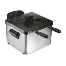Freidora de Aceite Hamilton Beach 4.5 Litros 35034G - Tipo de Enchufe B USA (110-127V) - Ver 1