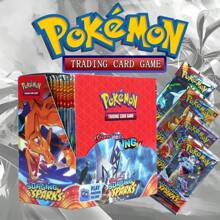pokemon 36 Packs/360 Pcs Photo Cards For Collectors, TCG Battle Card Boxes, Pokemon Holographic Foil Trading Card Game (TCG) Booster Packs, 10 Pcs/9 Pcs Random Cards Per Pack - Including Pikachu And Rare Holographic, Trading Card Game Anime Party Gifts, Student Collection Game Cards, Holiday And Christmas Gifts