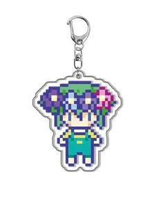 1个Omori像素风格人物亚克力钥匙扣 - 配饰系列,包含Basil、Kel和Sunny等图案的吊坠钥匙扣,可用作汽车、包袋或珠宝配饰的装饰。它们也是圣诞节礼物的理想之选。 - 彩色 - 查看 10