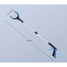 Stainless Steel Foldable Trash Tong, Garbage Picker, Thick Sanitary Forceps, Sanitation Garbage Collection Tool, Aluminum Alloy Litter Tong