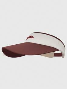 1pc Letter Embroidery Decor Ponytail Hole Baseball Cap, Women Summer Travel Sun Hat, Letter Curved Brim Cap, Lightweight Sports Snapback - 1pc - View 19